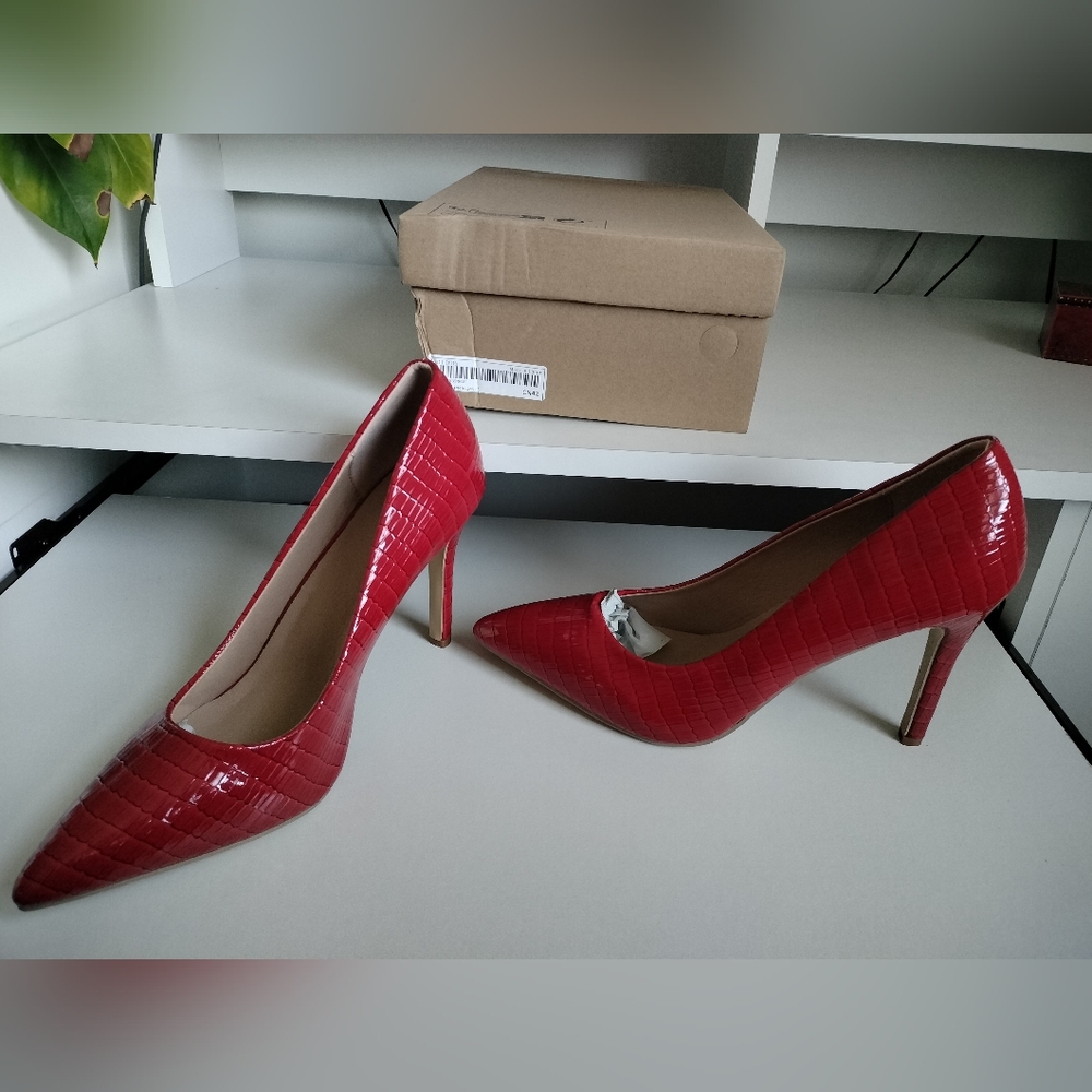 Red stilettos